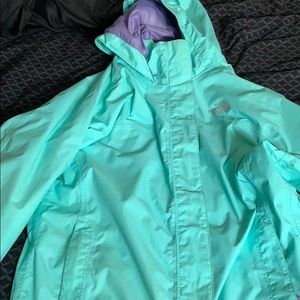 north face rain jacket